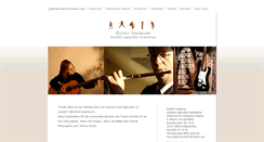 Desktop Screenshot of gitarrenunterricht-bonn.org